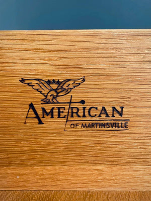 Mid-Century Modern Walnut 12-Drawer Dresser by American of Martinsville, c.1950’s
