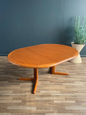Mid-Century Danish Modern Teak Expanding Dining Table, c.1960’s