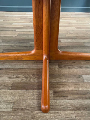 Mid-Century Danish Modern Teak Expanding Dining Table, c.1960’s