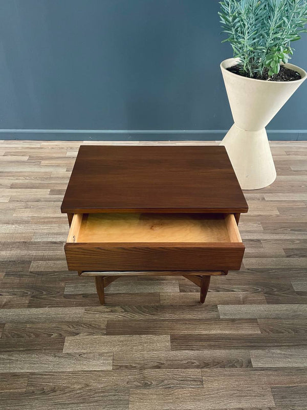 Mid-Century Modern Night Stand with Bookcase by Heywood Wakefield, c.1960’s