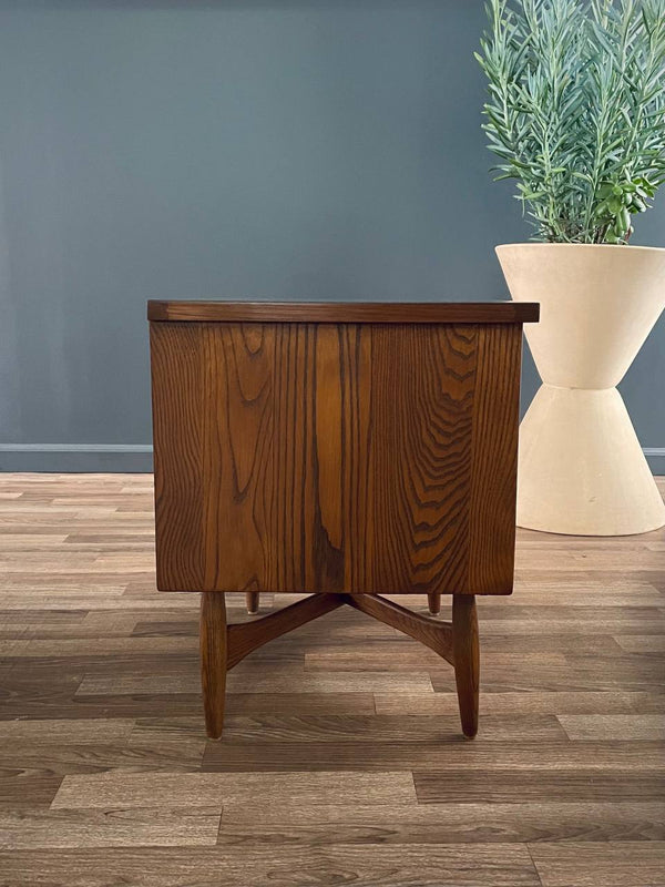 Mid-Century Modern Night Stand with Bookcase by Heywood Wakefield, c.1960’s