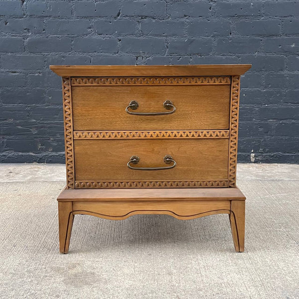 Single Mid-Century Modern Walnut Night Stand, 1960’s