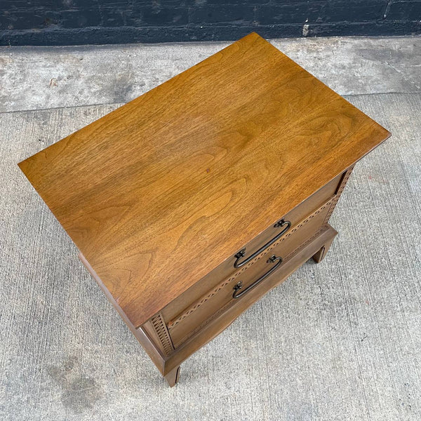 Single Mid-Century Modern Walnut Night Stand, 1960’s