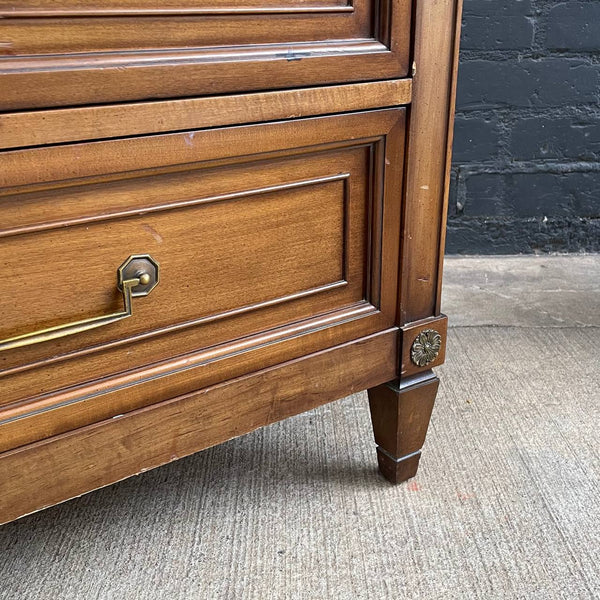 Mid-Century Modern 9-Drawer Dresser with Italian Marble Top, 1960’s