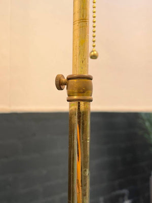 Mid-Century Modern Height Adjustable Murano Glass Table Lamp, c.1960’s