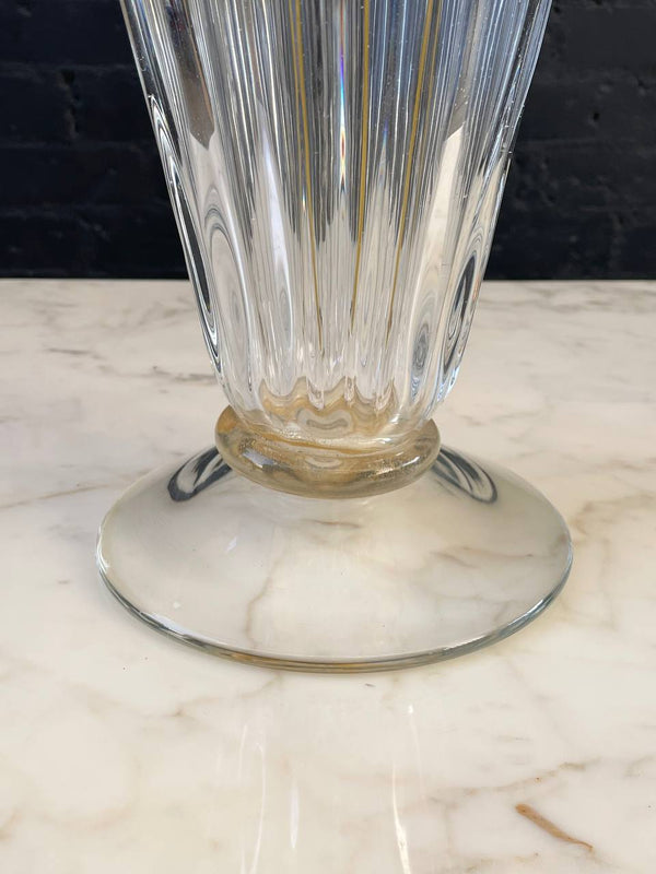 Mid-Century Modern Height Adjustable Murano Glass Table Lamp, c.1960’s
