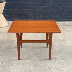 Mid-Century Danish Modern Teak Side Table by Trioh, c.1960’s