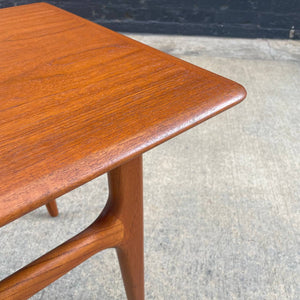 Mid-Century Danish Modern Teak Side Table by Trioh, c.1960’s