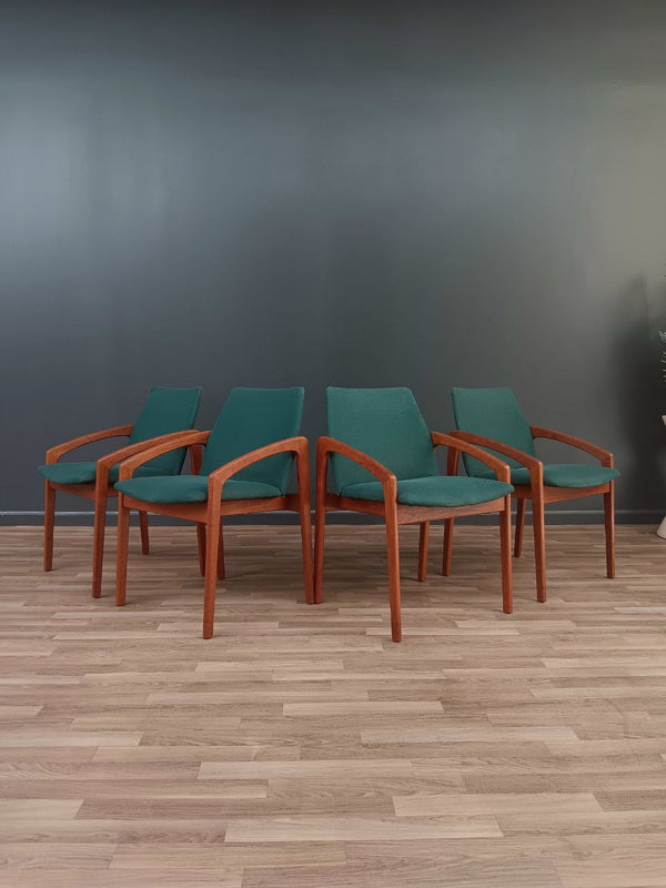 Set of 4 Mid-Century Danish Modern Dining Chairs by Kai Kristiansen, c.1950’s