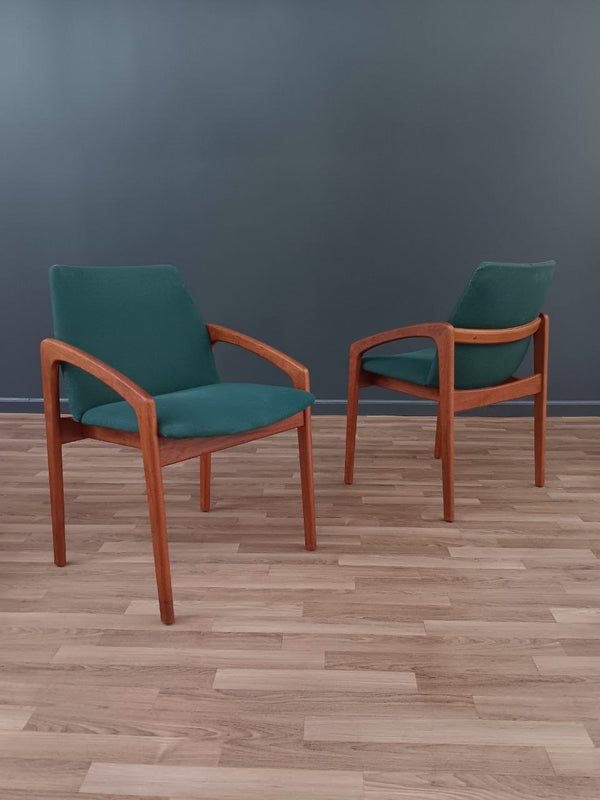 Set of 4 Mid-Century Danish Modern Dining Chairs by Kai Kristiansen, c.1950’s