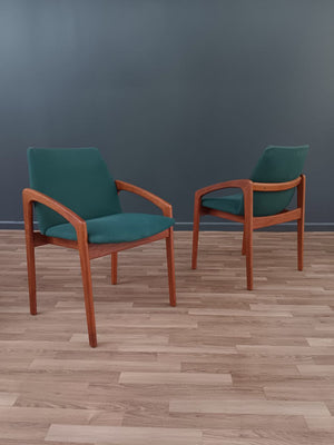Set of 4 Mid-Century Danish Modern Dining Chairs by Kai Kristiansen, c.1950’s