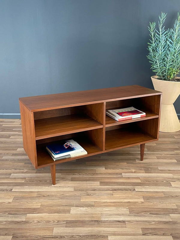 Mid-Century Modern Walnut Credenza / Bookcase, c.1960’s