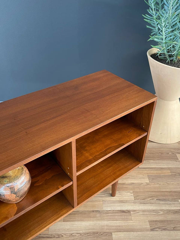 Vintage Mid-Century Modern Walnut Credenza / Bookcase, c.1960’s