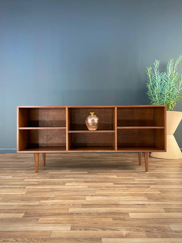 Vintage Mid-Century Modern Walnut Credenza / Bookcase, c.1960’s