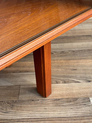Mid-Century Danish Modern Teak Bookcase with Glass Doors, c.1960’s