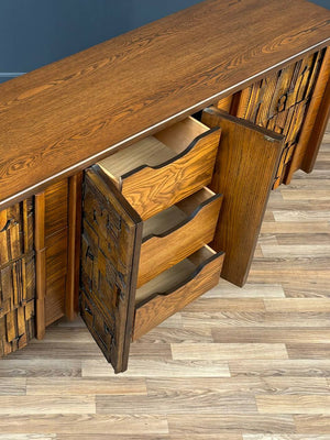 Mid-Century Modern Brutalist Dresser by Lane, c.1960’s