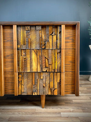 Mid-Century Modern Brutalist Dresser by Lane, c.1960’s