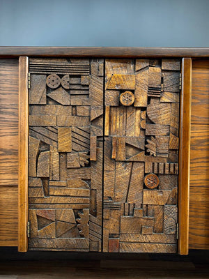 Mid-Century Modern Brutalist Dresser by Lane, c.1960’s