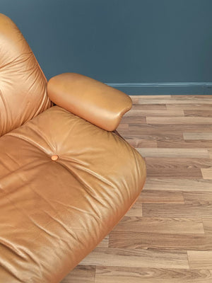 Vintage Eames Style Mid-Century Modern Lounge Chair with Ottoman by Selig, c.1960’s