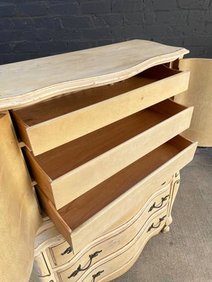 Vintage French Provincial Style Highboy Dresser, c.1960’s