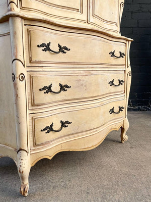 Vintage French Provincial Style Highboy Dresser, c.1960’s