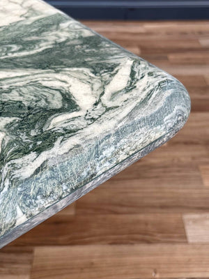 Rare Vintage Post Modern Cipollino Ondulato Marble Coffee Table, c.1980’s