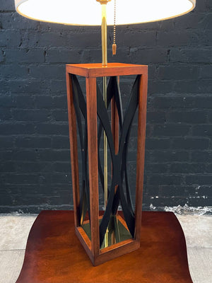 Mid-Century Modern Geometric Table Lamp by Modeline of California, c.1960’s