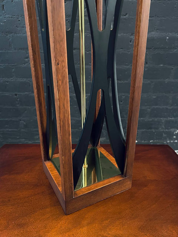 Mid-Century Modern Geometric Table Lamp by Modeline of California, c.1960’s