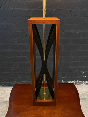 Mid-Century Modern Geometric Table Lamp by Modeline of California, c.1960’s