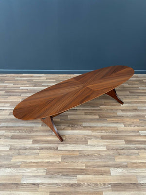 Mid-Century Modern Surfboard Style Coffee Table, c.1960’s