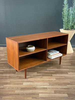 Mid-Century Modern Walnut Bookcase / Credenza, c.1960’s