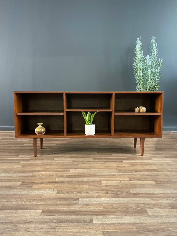 Vintage Mid-Century Modern Walnut Credenza / Bookcase, c.1960’s