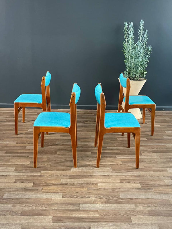 Set of 4 Mid-Century Danish Modern Teak Dining Chairs, c.1960’s