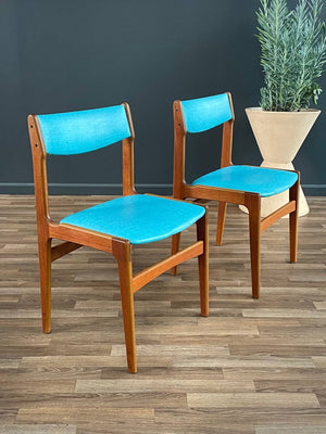 Set of 4 Mid-Century Danish Modern Teak Dining Chairs, c.1960’s