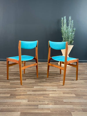 Set of 4 Mid-Century Danish Modern Teak Dining Chairs, c.1960’s
