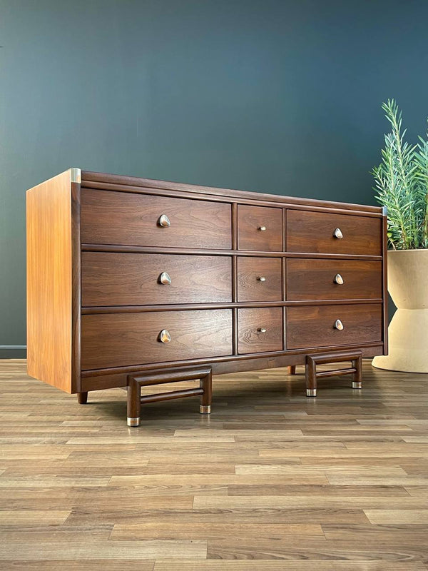 Mid-Century Modern Walnut Dresser by Morris of California, c.1960’s