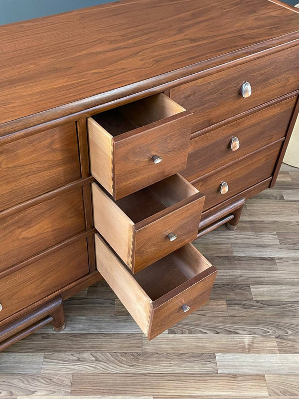 Mid-Century Modern Walnut Dresser by Morris of California, c.1960’s