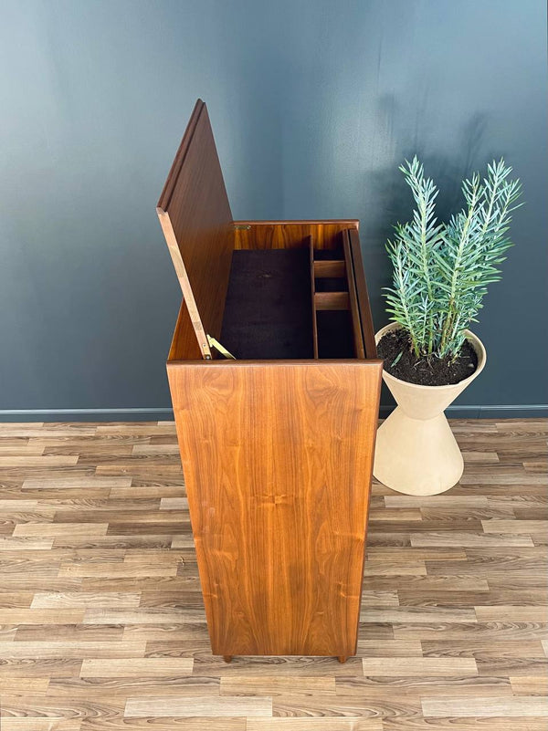 Mid-Century Modern Highboy Dresser by Kipp Stewart for Drexel, c.1960’s