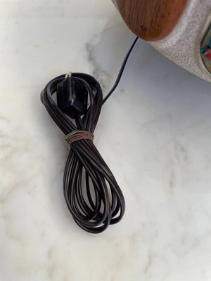 Mid-Century Modern Ceramic with Mosaic Accents Table Lamp, c.1960’s