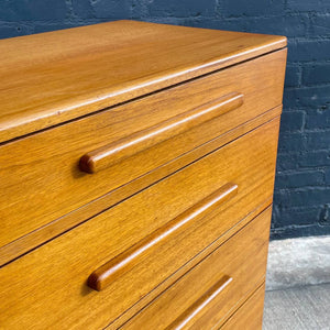 Mid-Century Modern Blonde Highboy Dresser, c.1950’s