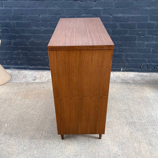 Mid-Century Modern Walnut Highboy Dresser, c.1950’s