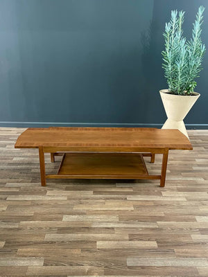 Mid-Century Modern “Composite” Coffee Table w/ Bookshelf by Drexel