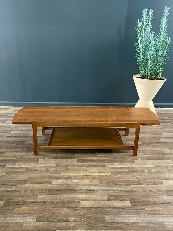 Mid-Century Modern “Composite” Coffee Table w/ Bookshelf by Drexel