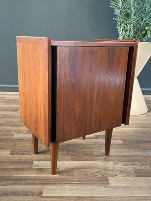 Pair of Mid-Century Modern Walnut Night Stands by Dillingham
