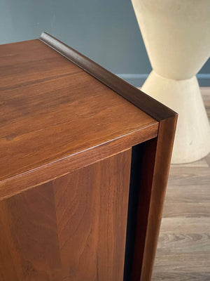 Pair of Mid-Century Modern Walnut Night Stands by Dillingham