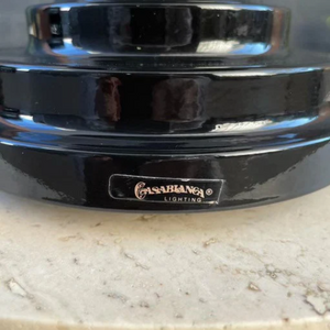 Vintage Modern Table Lamp by Casablanca Lighting