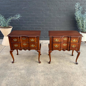 Pair of French Provincial Style Night Stands/End Tables