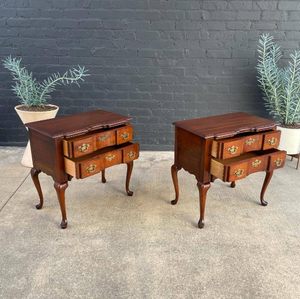 Pair of French Provincial Style Night Stands/End Tables