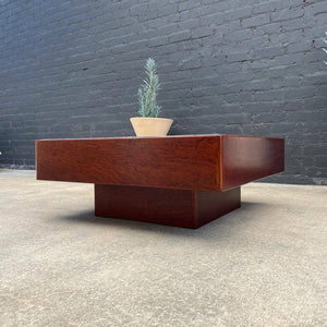 Danish Modern Teak & Stone Coffee Table, c.1970’s