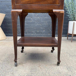 Vintage Metal & Glass Display Cabinet